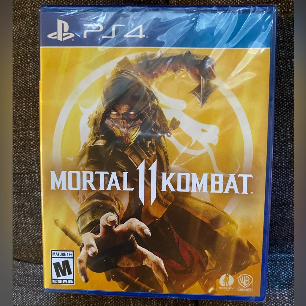 Mortal combat II ps4 game new never opened